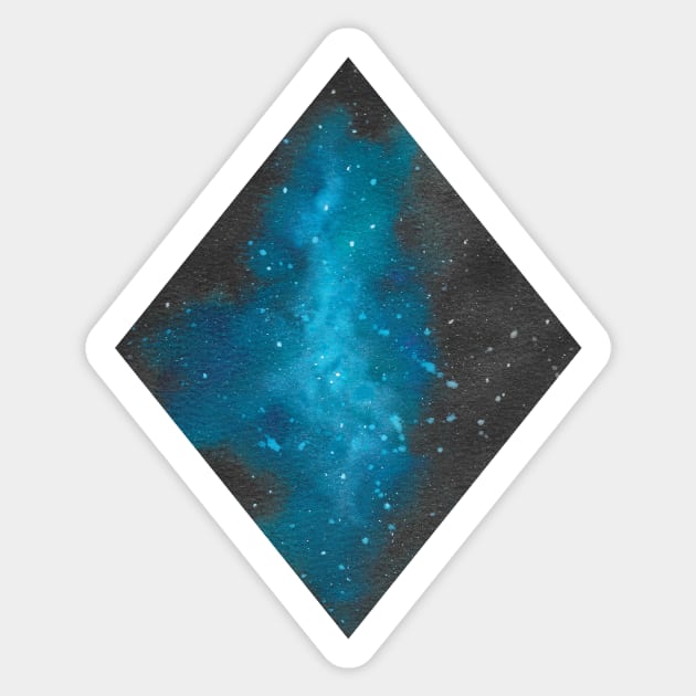Diamond galaxy Sticker by RosanneCreates